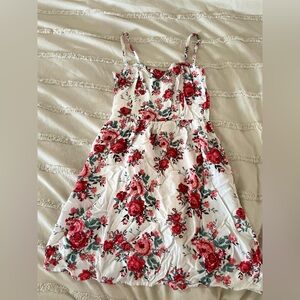Mini Floral Spring Dress - XS